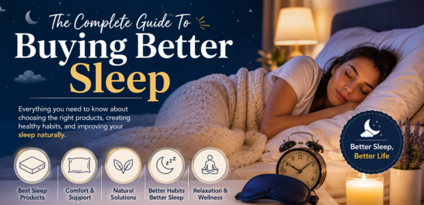 The Complete Guide To Buying Better Sleep Logo