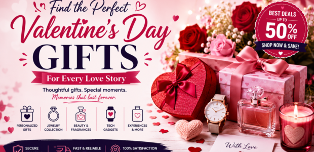 Valentine’s Day Gifts: The Ultimate Guide to Finding the Perfect Gift Banner